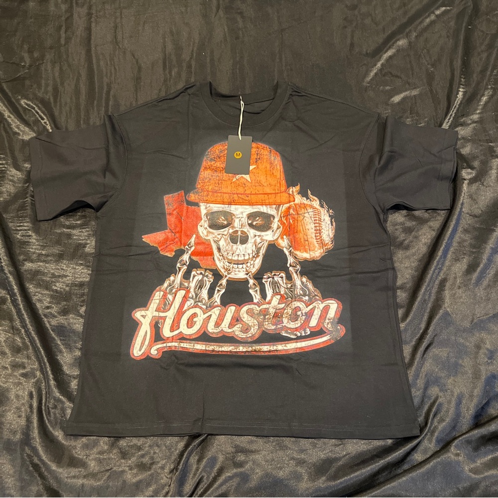 Houston Astros graphic oversized shirt